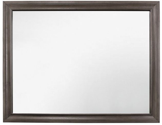 Luster Gray Dresser Mirror
