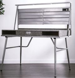 Furniture of America® McCredmond Silver Desk