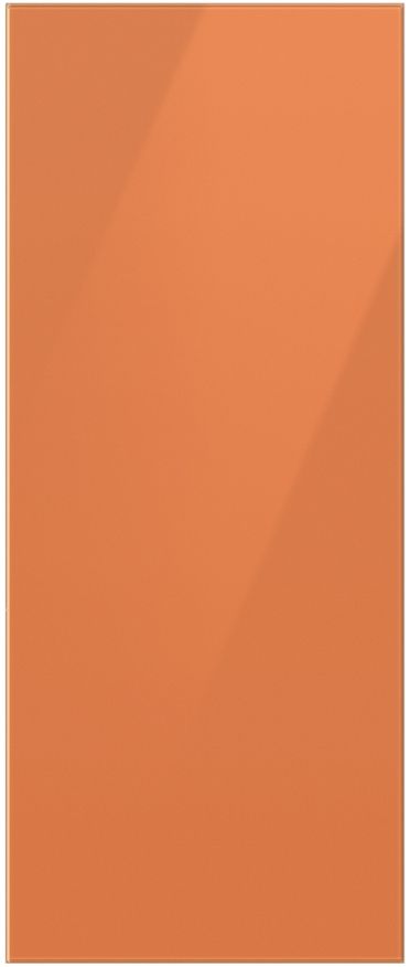Samsung Bespoke 18" Clementine Glass French Door Refrigerator Top Panel-0