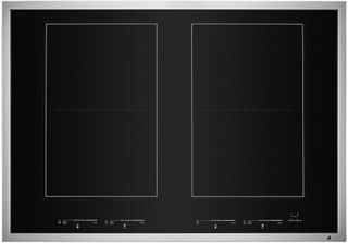 JennAir® 30" Black On Stainless Induction Cooktop