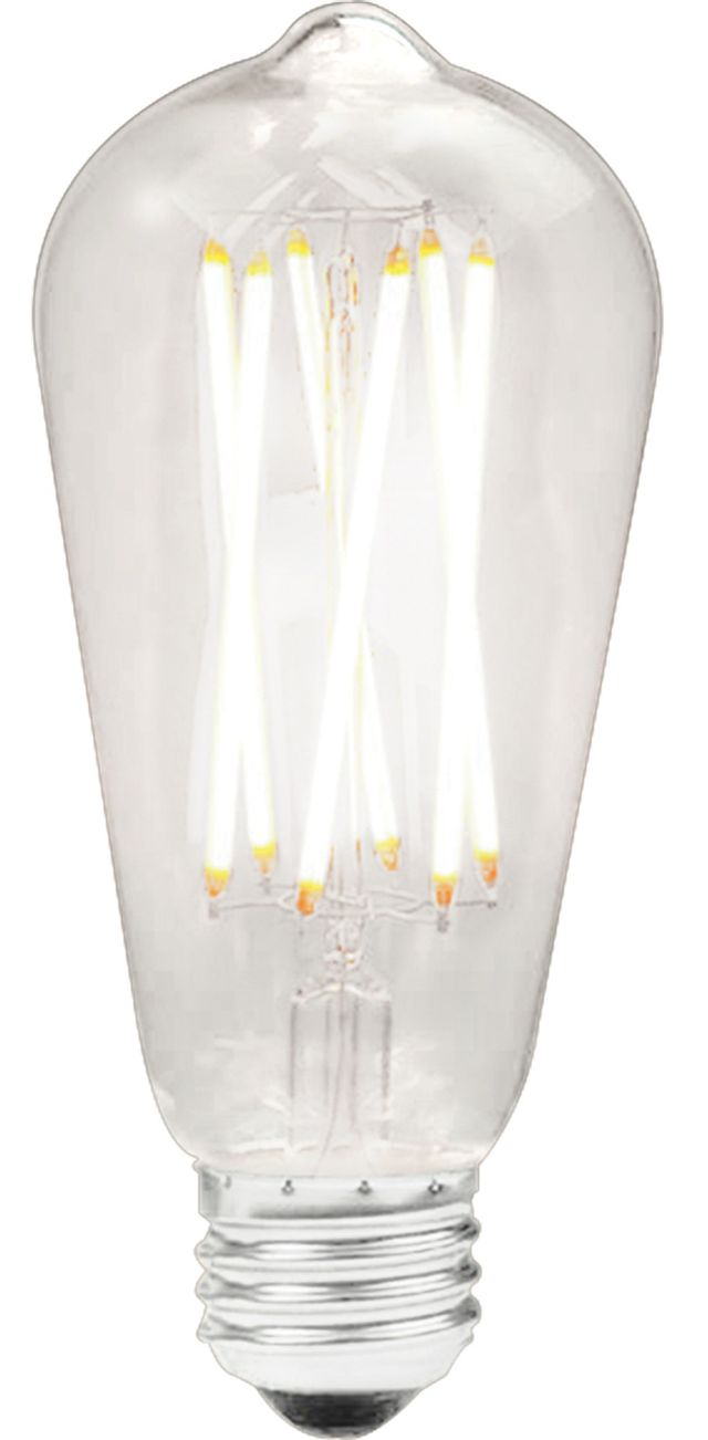 Renwil® Licht Set of 3 3W LED Clear Glass Light Bulbs 0