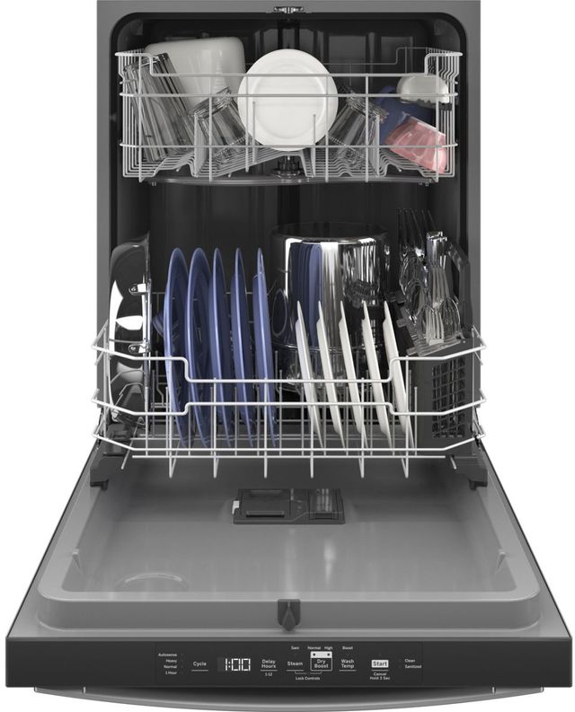 GE® 24" Black Built-In Dishwasher 26