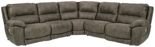 Signature Design by Ashley® Cranedall 7-Piece Quarry Power Reclining Sectional 