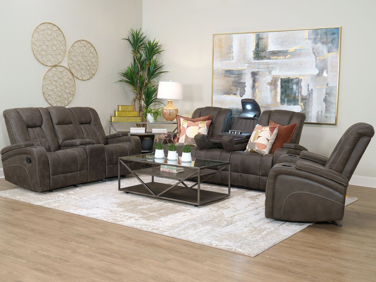 Cowboy Reclining Sofa and Loveseat, Recliner Free!