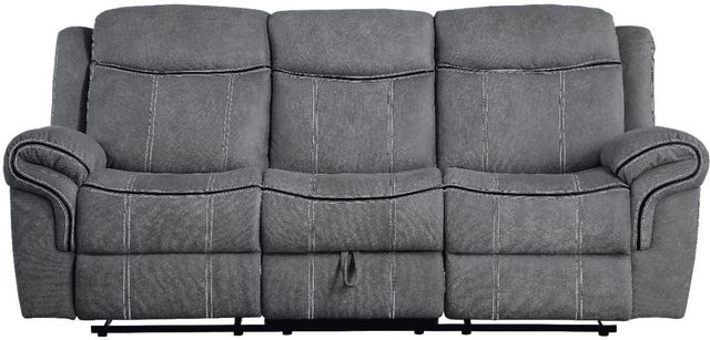 ACME Furniture Zubaida Two-Tone Gray Sofa and Loveseat Set
