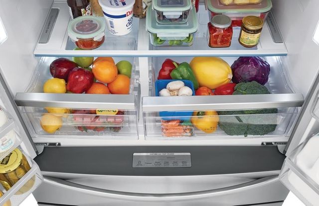 Réfrigérateur à portes françaises à profondeur de comptoir de 36 po Frigidaire Gallery® de 21,8 pi³ - Acier inoxydable 9