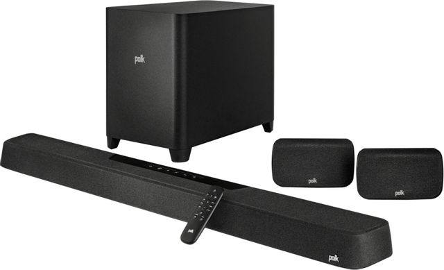Polk Audio® MagniFi Max AX SR Black Soundbar System