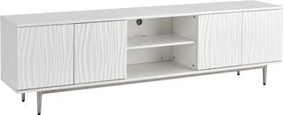 Coast To Coast Accents™ Misty Waves Glossy White Sideboard