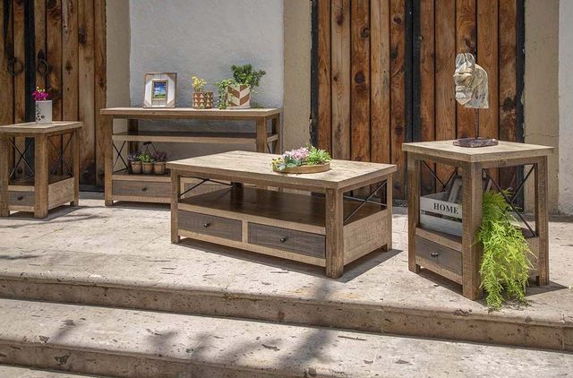 Table d'extrémité carrée Andaluz, brun, International Furniture® 5