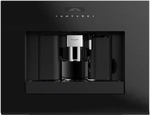 Fulgor Milano Distinto 24" Black Glass Built-In Coffee Maker