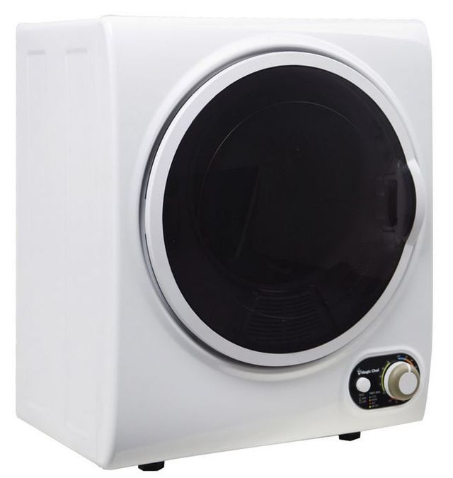 Magic Chef® 1.5 Cu. Ft. White Compact Electric Dryer-2