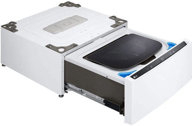 LG SideKick™ 1.0 Cu. Ft. White Pedestal Washer-2