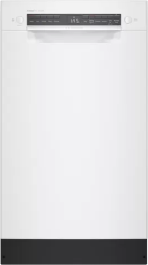 Bosch® 300 Series 18" White Built In Dishwasher