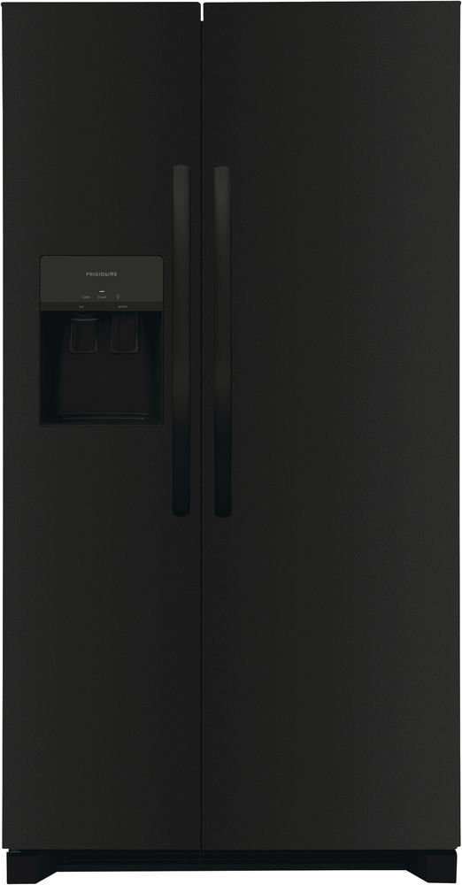 Frigidaire® 25.6 Cu. Ft. Black Side-by-Side Refrigerator 0