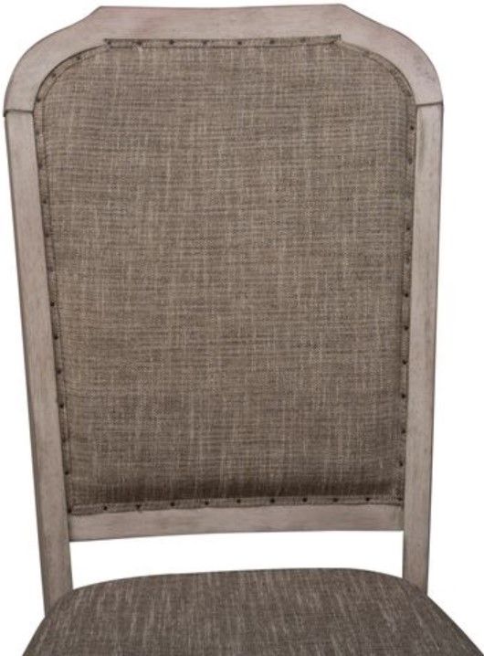 Liberty Willowrun Rustic white Upholstered Side Chair 5
