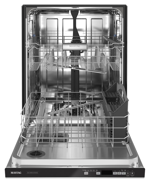 Maytag® 24" Fingerprint Resistant Stainless Steel Top Control Dishwasher 2