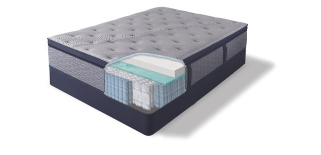 Serta® Perfect Sleeper® Hybrid Gwinnett Pillow Top Plush Queen Mattress 35