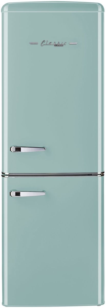 Unique® Appliances Classic Retro 7 Cu. Ft. Ocean Mist Turquoise Counter ...