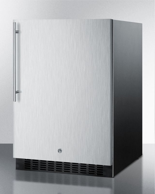 Summit® 4.6 Cu. Ft. Stainless Steel Outdoor Refrigerator 1