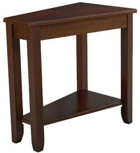 Hammary® Cherry Wedge Chairside Table