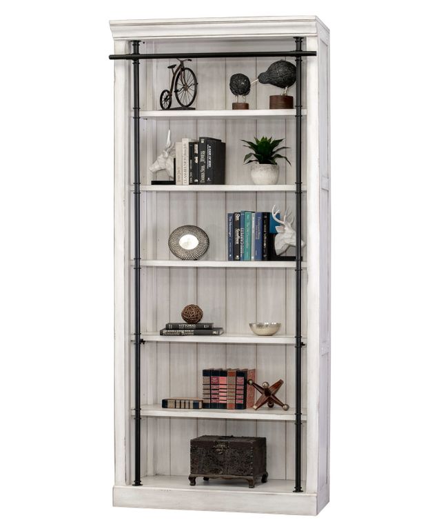 Martin Furniture Toulouse 94" White Bookcase-IMAE4094W | Western Living