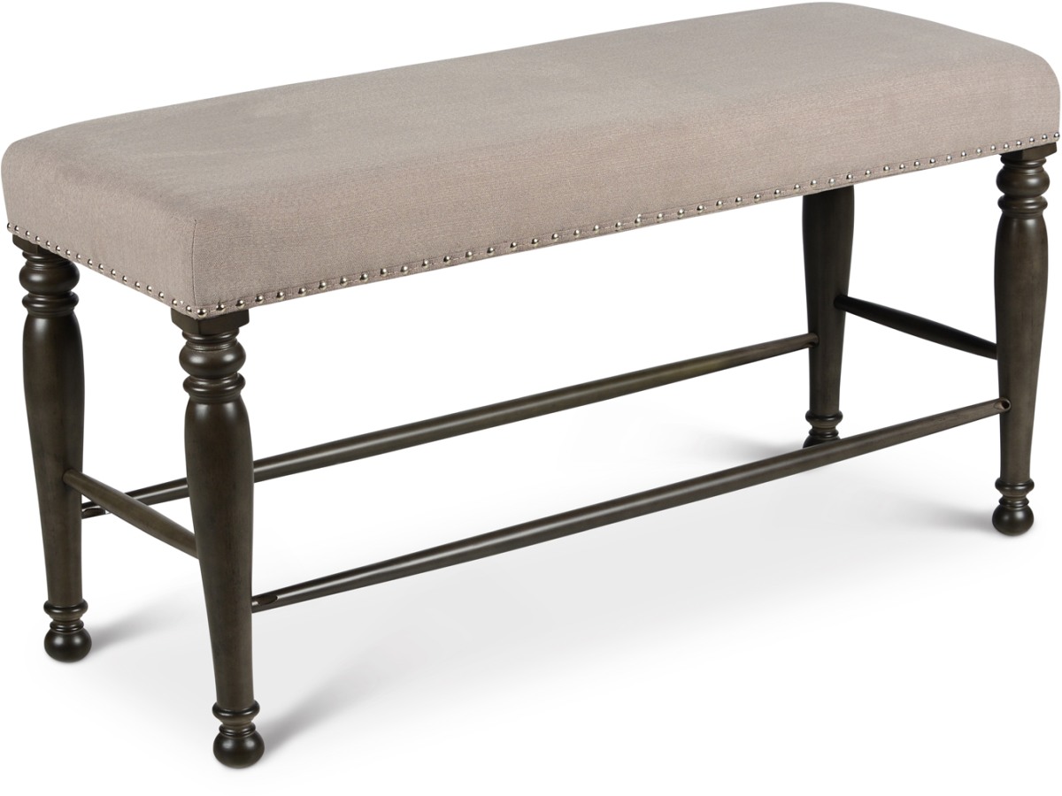 Steve Silver Co.® Caswell Harbor Grey Counter Bench