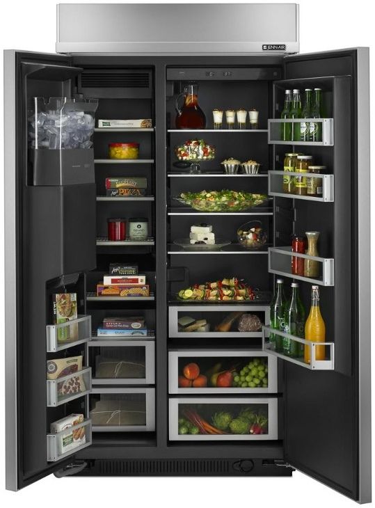 JennAir® 25.0 Cu. Ft. Stainless Steel Built-In Side-By-Side ...