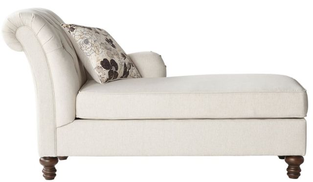 Hughes Furniture 65 Flax Linen Chaise-0