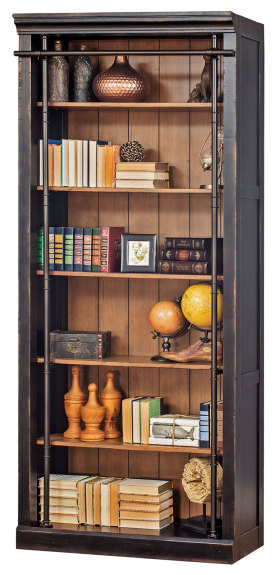 Martin Furniture Toulouse Tuscan Chestnut Bookcase