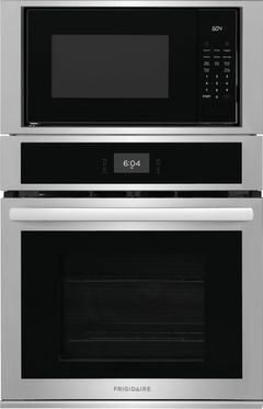 Frigidaire® 27" Stainless Steel Oven/Micro Combo Electric Wall Oven 