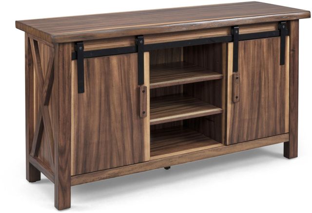 homestyles® Forest Retreat Brown Entertainment Console-0