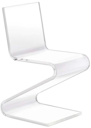Progressive® Furniture A La Carte Clear Acrylic Z Chair