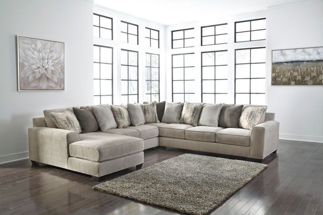 Benchcraft® Ardsley 4-Piece Pewter Sectional 9