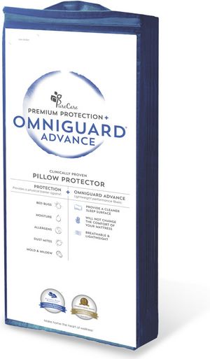 PureCare® OmniGuard® Advance Nylon/Polyester Queen Pillow Protector