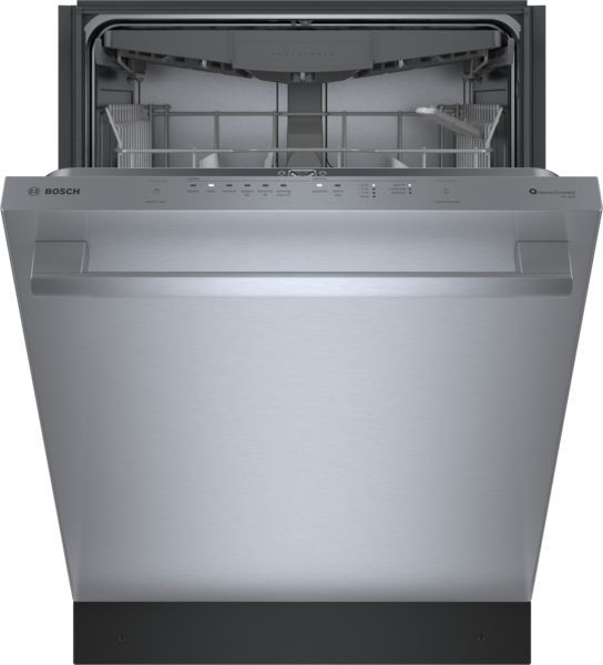 Bosch® 300 Series 24" Stainless Steel Front Control Built In Dishwasher