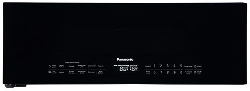 Panasonic Genius® 1.2 Cu. Ft. Black Over The Range Microwave 0