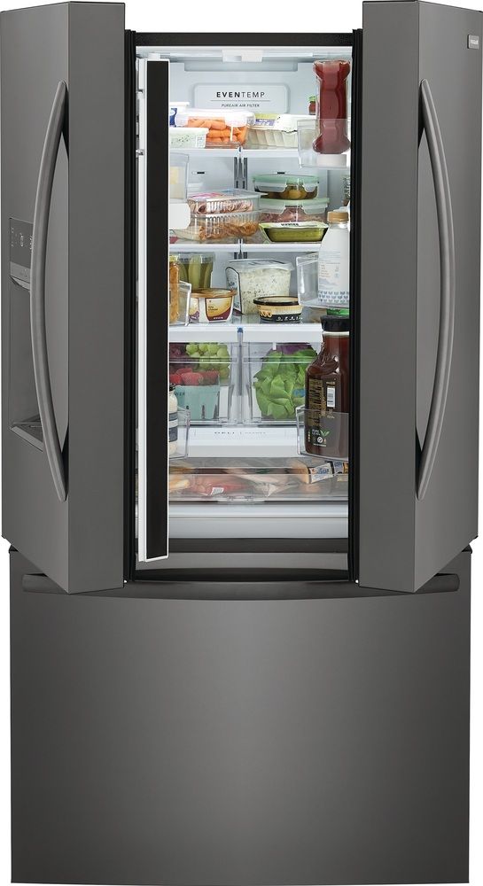 Frigidaire® 27.8 Cu. Ft. Black Stainless Steel French Door Refrigerator 3