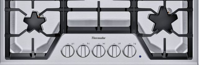 Thermador® Masterpiece® Star® 30" Stainless Steel Gas Cooktop-2