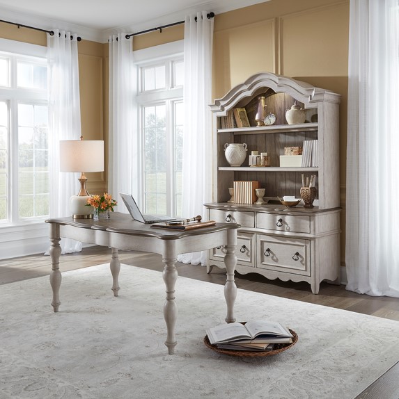 liberty furniture white desk with hutch