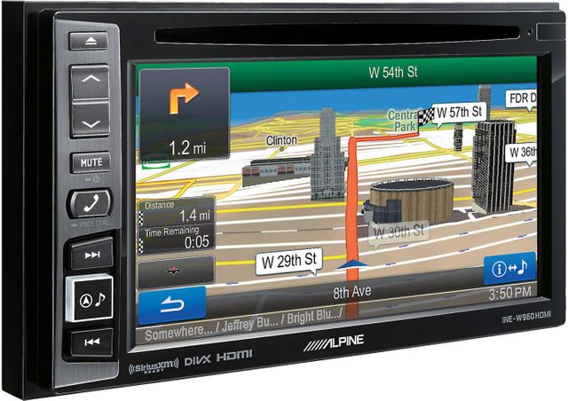 Alpine® 6.1" In-Dash DVD/GPS Navigation Receiver 1