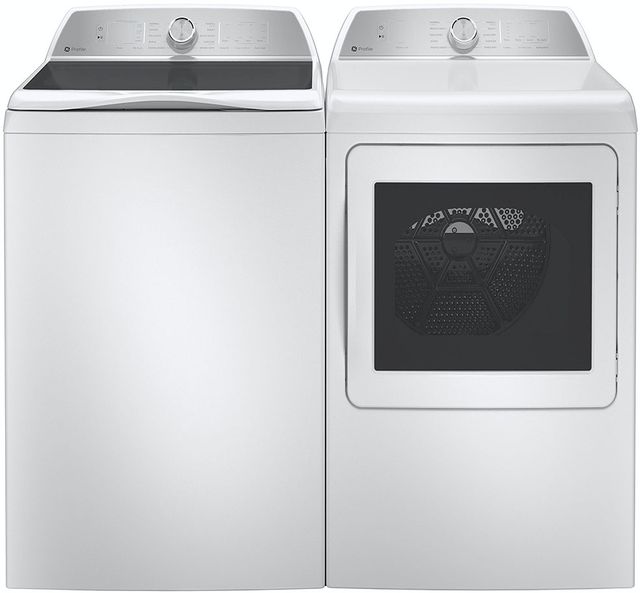 GE Profile™ White Top Load Laundry Pair