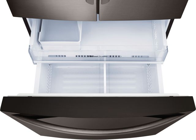 Réfrigérateur à portes françaises de 36 po LG® de 27,9 pi³ - Acier inoxydable noir 5