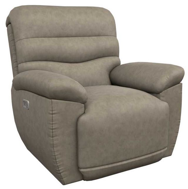 La Z Boy® Joshua Mushroom Power Rocking Recliner With Headrest Top Furniture Gorham Nh 2950