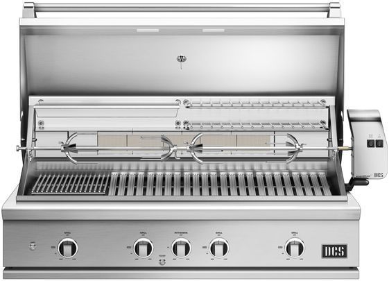 DCS Series 9 48” Brushed Stainless Steel Built In Natural Gas Grill 1