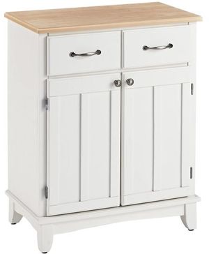 homestyles® Buffet Of Buffets Natural Wood/White Server