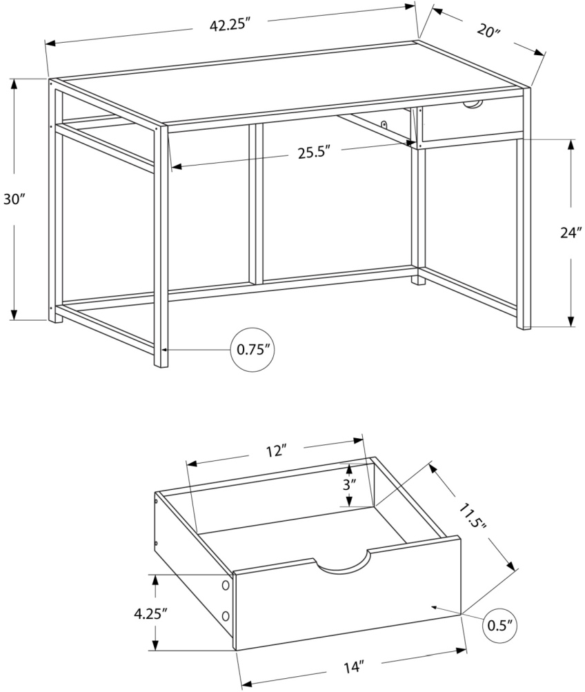 computer-desk-home-office-laptop-storage-drawer-42-l-work-metal