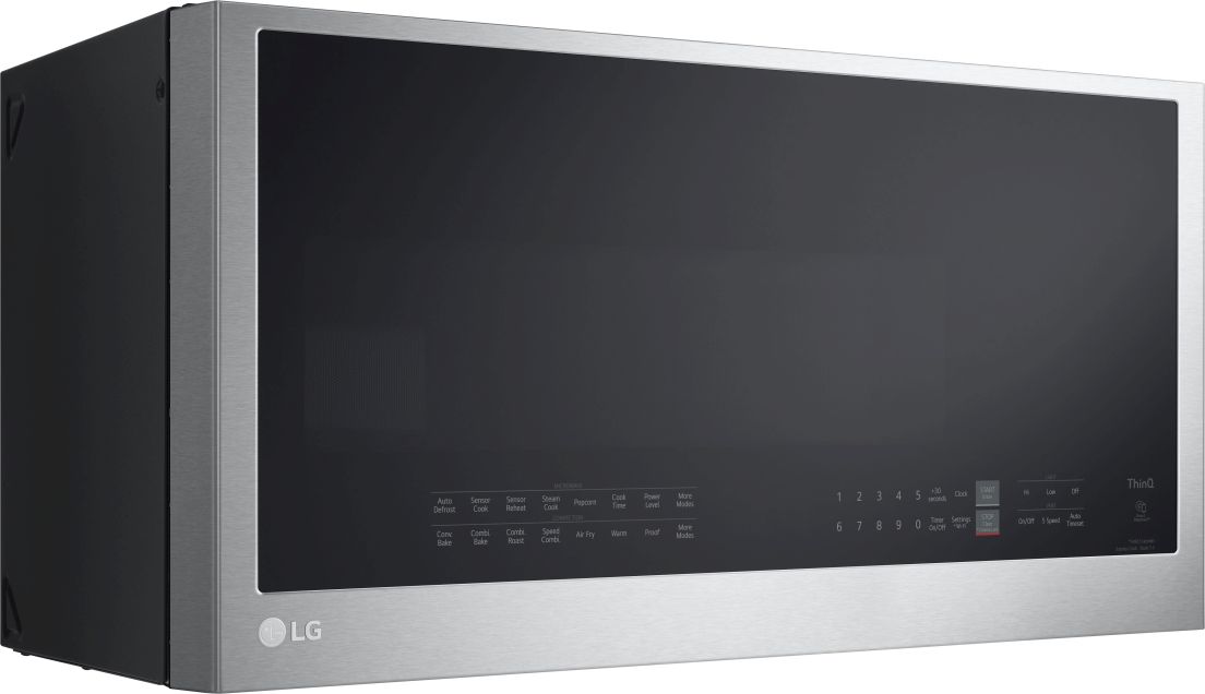 LG 1.7 Cu. Ft. Over The Range Microwave Grand Appliance and TV