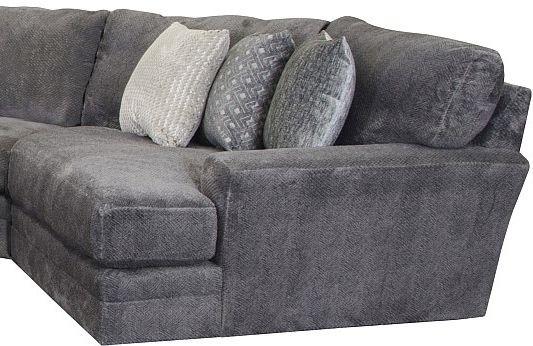 Jackson Furniture Mammoth 3-Piece Smoke Sectional Sofa Set 1
