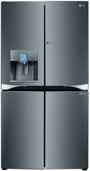 LG 30.0 Cu. Ft. French Door Refrigerator-Black Stainless Steel