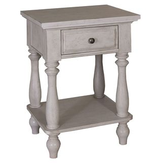 Liberty Furniture High Country Antique White Nightstand